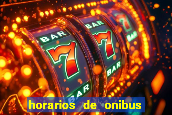 horarios de onibus cassino cidade nova